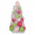 Northlight 3-Piece Speckled Easter Egg Tree, Ball and Wreath Set Perspective: left
