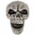Northlight Set of 3 Skull Stakes Outdoor Yard Halloween Decorations Perspective: left