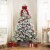 Northlight Real Touch™ Elite Pre-Lit Flocked Yukon Pine IPT Artificial Christmas Tree - 9' Perspective: left