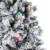 Northlight Pre-Lit Full Flocked Glacier Pine Artificial Christmas Tree - 7.5' Multi LED Perspective: left