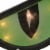 Northlight 20 Lighted Green Eyes Halloween Window Silhouette Decoration Perspective: left