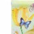Northlight Bunny and Butterflies Happy Easter Outdoor Garden Flag - 18 x 12.5 Perspective: left