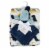 Cutie Pie Dino Plush Baby Blanket Set Perspective: left