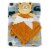 Cutie Pie Tiger Plush Baby Blanket Set Perspective: left