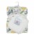 Cutie Pie Zebra Plush Baby Blanket Set - White Perspective: left