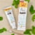 Burt's Bees Mountain Mint Fluoride Extra White Toothpaste Perspective: left