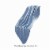 Nyx King Size Ultra Soft Cotton Thermal Blanket, Textured Feel, Blue- Saltoro Sherpi Perspective: left