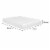 Bree 10 Inch Plush California King Mattress, Gel Foam Aloe Vera Infused- Saltoro Sherpi Perspective: left