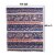Pico 60 Inch Throw Blanket, Polka Dots and Blue Flowers, Blue Microfiber- Saltoro Sherpi Perspective: left