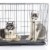 Self Warming Pet Crate Pad- Self Heating Thermal Bed Liner for Dogs, Cats, Pets 36 x 24 Perspective: left
