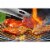 Wood BBQ Grill Tool Set- 18 Pc Stainless Steel Barbecue Accessories with Wooden Handles and Perspective: left