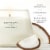 Yankee Candle Studio Scented Candle with up to 50 Hour Burn Time, Coconut Beach Perspective: left
