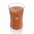 WoodWick Pumpkin Praline Scented Large Hourglass Candle, 21oz Perspective: left