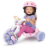 Disney Junior Minnie Mouse 8.5 in Fly Wheel Junior Cruiser Perspective: left