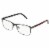 Foster Grant® IRONMAN® Drive Reading Glasses - Gunmetal Perspective: left