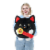 Zuru Snackles Series 1 Plush Black Cat & Pez® Perspective: left