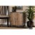 Wholesale Interiors ID-SC001-Yosemile Oak-Shoe Rack Baxton Studio Cyrille Modern & Contempora Perspective: left