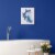 Indigo Collide III by Melissa Wang, Framed Wall Art, 13.5W x 16.5H Perspective: left