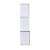 Furniture of America Chapin Wood 6-Compartment Bookcase in White Perspective: left
