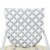 Furniture of America Misea Transitional Aluminum Patio Chair in Gray (Set of 2) Perspective: left