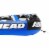 Airhead Super Slice Inflatable Towable Water Tube w/ Booster Ball Towing System Perspective: left