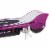 Razor E100 Kids 24 Volt Motorized Electric Powered Scooters, Black & Purple Perspective: left