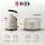 Haden Stainless Steel Retro Toaster & 1.7 Liter Stainless Steel Electric Kettle Perspective: left