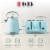 Haden Stainless Steel Retro Toaster & 1.7 Liter Stainless Steel Electric Kettle Perspective: left