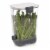 Progressive International Plastic ProKeeper Herb Keeper, 1 Piece, White (2 Pack) Perspective: left