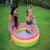 Intex 34in x 10in Sunset Glow Soft Inflatable Baby/Kids Swimming Pool (8 Pack) Perspective: left