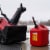 Midwest Can Company 5610 5 Gallon Gas Can Fuel Container Jugs w/ Spout (4 Pack) Perspective: left