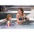 Intex Greywood Deluxe 4 Person Inflatable Hot Tub Jet Spa & Cover Package, Grey Perspective: left