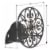Liberty Garden Products Decorative 125 Foot Hose Wall Mount Butler (2 Pack) Perspective: left