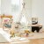 3 Sprouts Kids Foldable Fabric Storage Cube Bin Box, Orange Fox & Bear (2 Pack) Perspective: left
