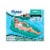 Aqua Leisure Polyknit Water Lounger Pool Inflatable, Compass Rose (2 Pack) Perspective: left