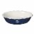 Emile Henry 9  Round Classics Ceramic 1.7 Quart Pie Dish Pan, Red/Blue (2 Pack) Perspective: left