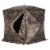 Rhino Blinds R150 Durable 3 Person Outside Game Hunting Ground Blind (2 Pack) Perspective: left
