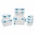 Sterilite 7.5 Quart Clear Plastic Home Storage Box with Latching Lids, (24 Pack) Perspective: left