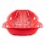 Slippery Racer Downhill Xtreme Adults and Kids Toboggan Snow Sled, Red (2 Pack) Perspective: left