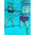 Vos Oasis Water Saddle Pool Float Seat for Adults and Kids, Capri Blue (3 Pack) Perspective: left