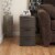Sterilite 3 Drawer Wicker Weave Decorative Storage Tower, Espresso (8 Pack) Perspective: left