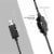 EKSA RGB USB Gaming Headset, Gray, and S100 Headphone with Microphone, Black Perspective: left