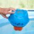 Hey! Cool Pool Flip Plop Pool Mineral Dispenser + Coleman Filter Pump Cartridge Perspective: left