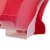 Sterilite Clear Lid Nesting Storage Christmas Holiday Wreath Box, Red (2 Pack) Perspective: left