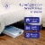 HOMZ 60 Qt Latching Lid & Easy Grip Underbed Storage Container, Clear (4 Pack) Perspective: left