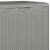 Suncast 22 Gallon Indoor Outdoor Small Patio Deck Storage Box, Stoney (3 Pack) Perspective: left
