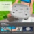 Bestway SaluSpa Fiji Hot Tub w/Set of 4 Spa Seat & 4 Pack Headrest Pillows, Gray Perspective: left