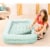 Intex Kids Travel Inflatable Air Mattress with Raised Sides & Hand Pump (3 Pack) Perspective: left