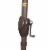 California Umbrella Market Patio Umbrella With Auto Tilt and Crank Lift - Charcoal/Matted White Perspective: left