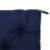 Noble House Baird Indoor Fabric Classic Tufted Chair Cushion in Navy Perspective: left